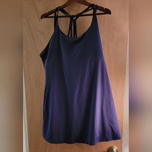 Halara Everyday Plus Size Dress-Euphoria Air Dark Blue / 2X